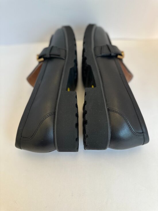 Cole Haan Giana Woman's Buckle Loafer Black Size 11 W30773 - Picture 4 of 9